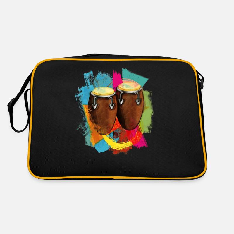Conga Drums Musique latine Tumbadora Sac Retro