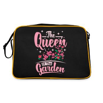 The Queen of the garden - Retro Bag - black/gold - Back