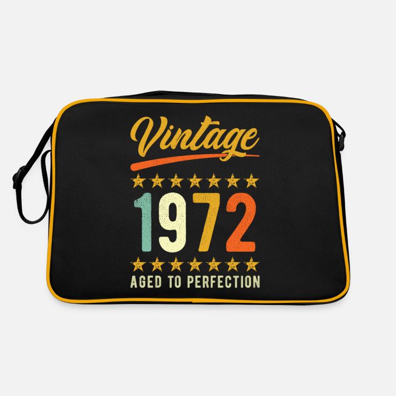 Geburtstag Spruch Born in 1972 Retro Bag