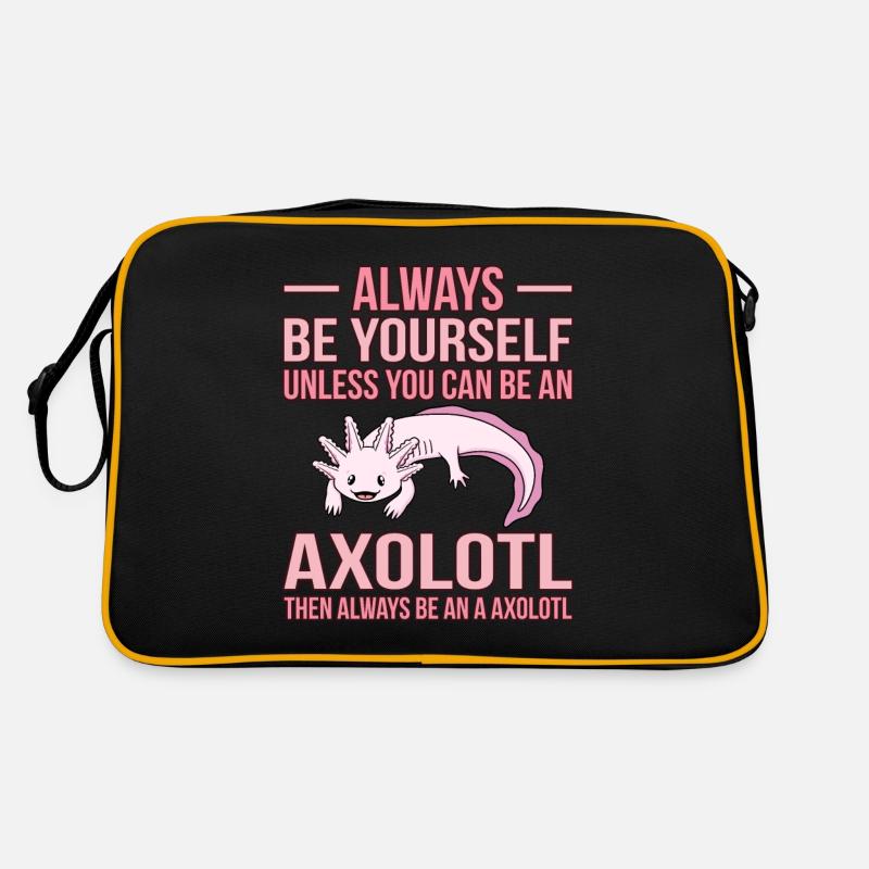 Seien Sie Immer Ein Axolotl Kawaii Lover Retro Tasche