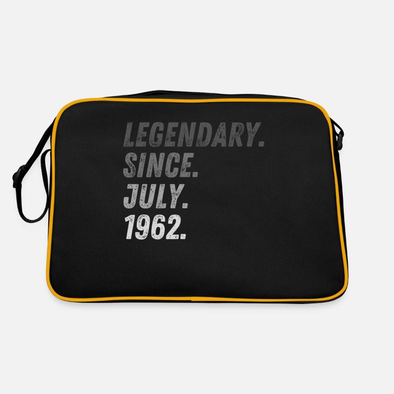 60e anniversaire 60 ans Juillet 1962 Sac Retro