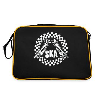 Ska Trompette Old School Jazz Style de Musique - Sac Retro - noir/or - Dos