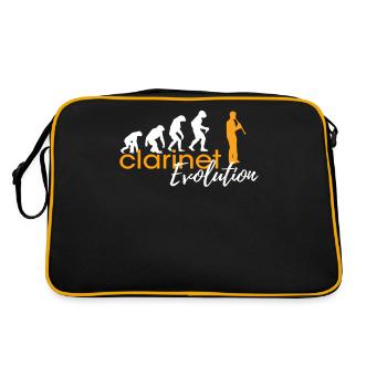 CLARINET EVOLUTION - Retro Bag - black/gold - Back