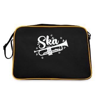 Ska Trompette Swing Jazz Style de Musique - Sac Retro - noir/or - Dos