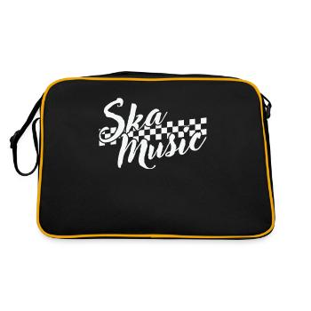 Ska Music Swing Jazz Music Style - Sac Retro - noir/or - Dos