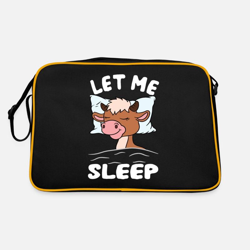 Chèvre endormie, laissez-moi dormir Sac Retro