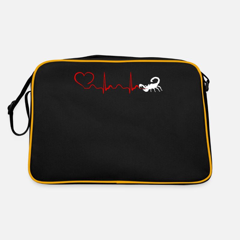 Heartbeat Scorpion T-Shirt Sac Retro