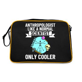 Forensic Anthropology Anthropologist - Retro Bag - black/gold - Back