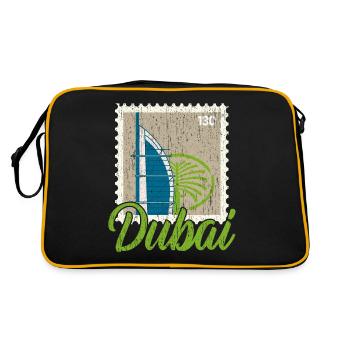 Dubaï Émirats arabes unis The Palm - Sac Retro - noir/or - Dos