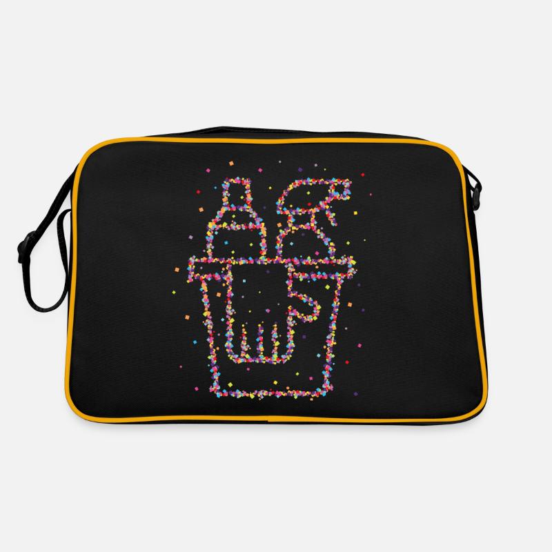 Cleaner Cleaning bucket Cleaning lady Retro Bag