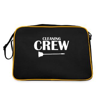 Cleaning staff Housekeeper Housekeeping - Retro Bag - black/gold - Back