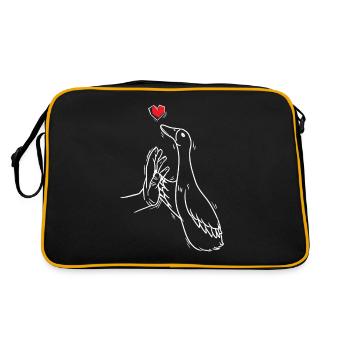 Running funny Running - Retro Bag - black/gold - Back