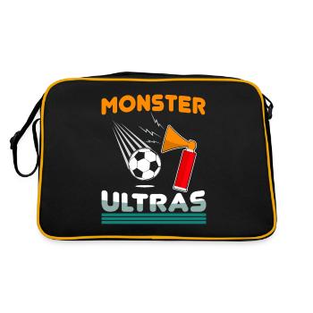 Football Kids - Retro Bag - black/gold - Back