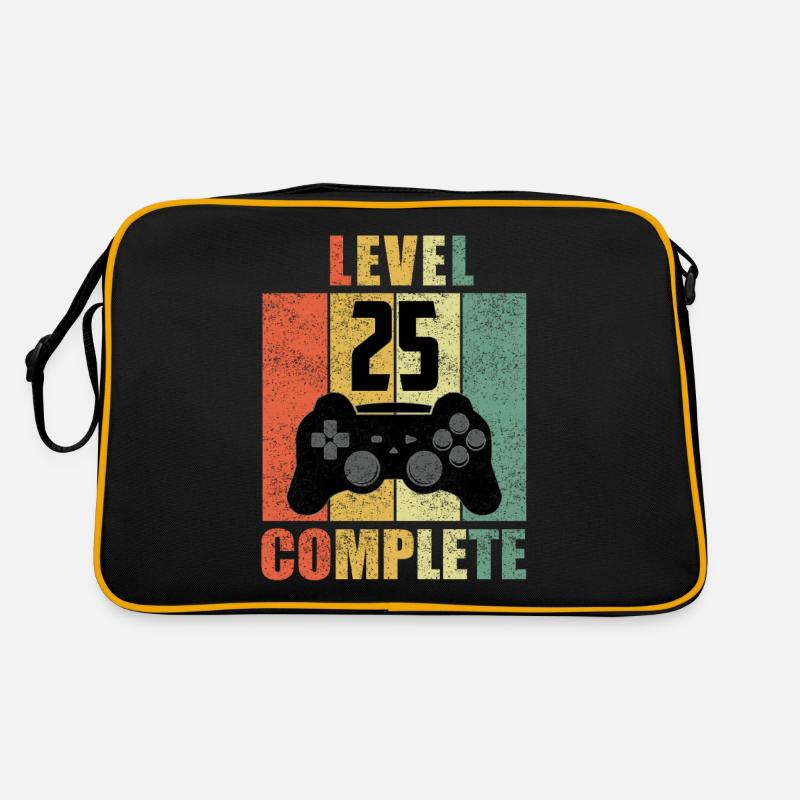 25 Geburtstag 25 Jahre Geschenk lustig 25 Jubiläum Retro Tasche