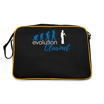 Clarinet Evolution - Retro Tasche - Schwarz/Gold - Hinten