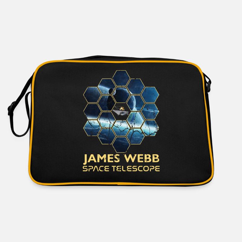 jwst James Webb Space Telescope Retro Tasche