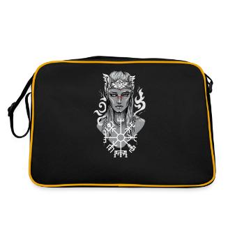 Valkyrie I Valkyrie Viking Valhalla motif pour - Sac Retro - noir/or - Dos