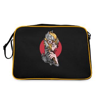 Valkyrie I Valkyrie Viking Valhalla motif pour - Sac Retro - noir/or - Dos