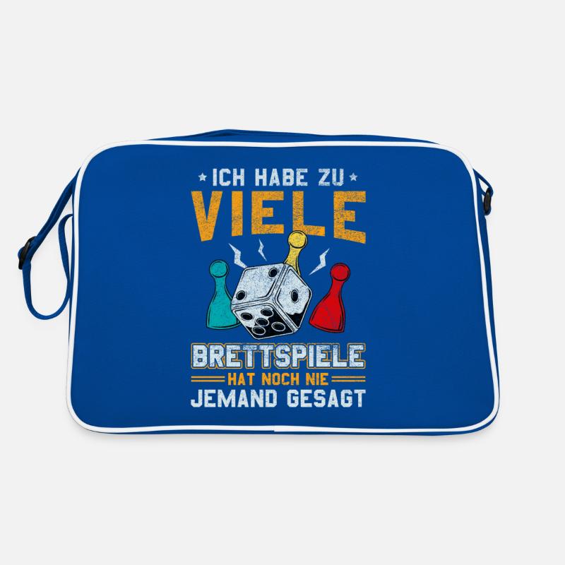Gesellschaftsspiele Spieleabend Brettspiele Retro Tasche
