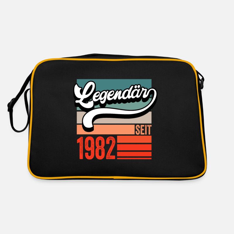 40 Geburtstag Geschenkidee Baujahr 1982 lustig Retro Tasche