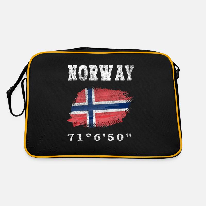 Norway Norway Flag Retro Bag