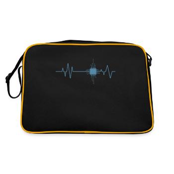 Technologie Professionnelle Heartbeat Chip Electronics - Sac Retro - noir/or - Dos