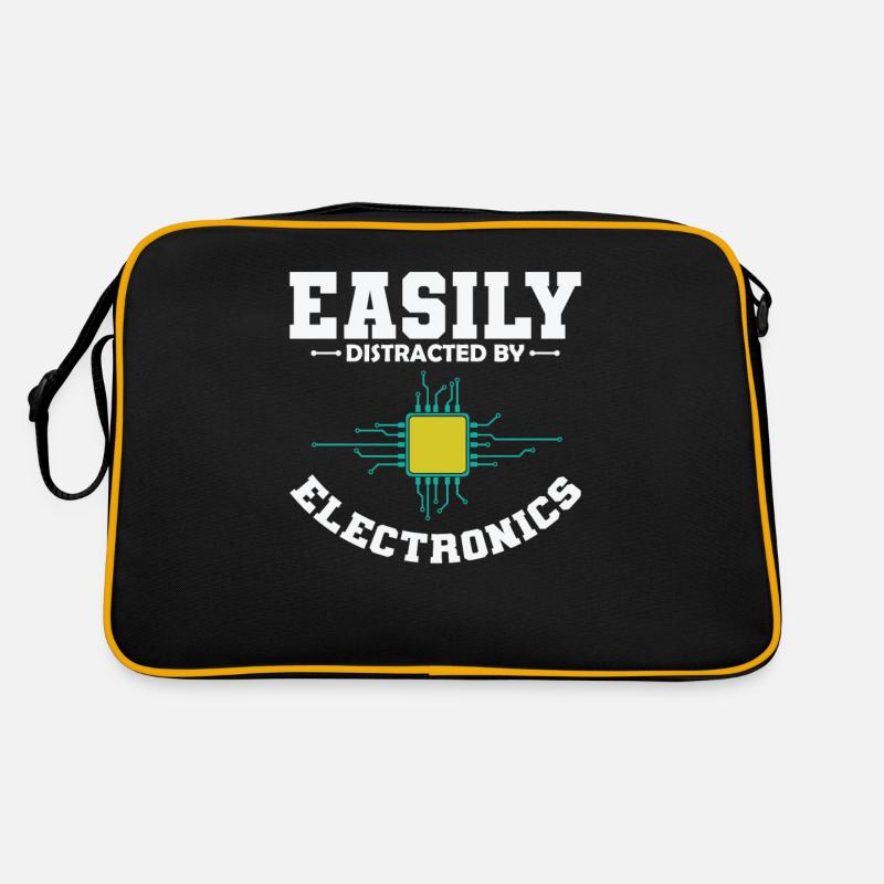 Facilement distrait par la profession d’électronicien Sac Retro