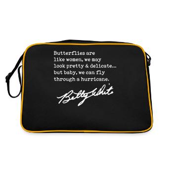 Betty White Golden Girls - Sac Retro - noir/or - Dos