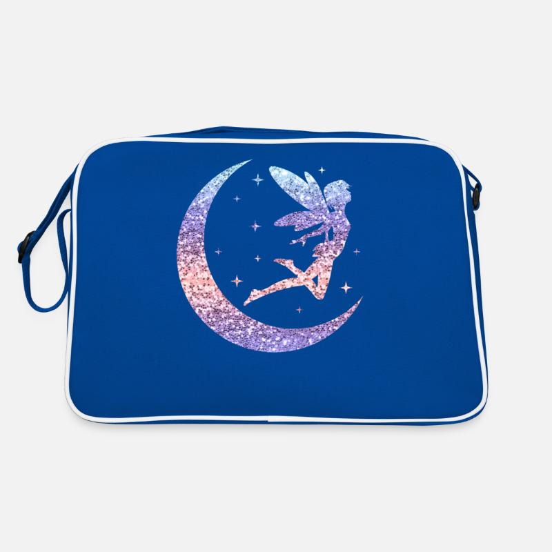 Glitzer Fee Elfe Märchen Damen Mädchen Geschenk Retro Tasche