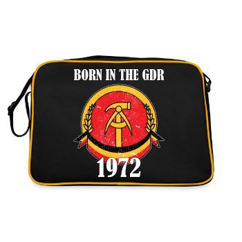 Anniversaire de la RDA 1972 Ossi Cadeau - Sac Retro - noir/or - Dos
