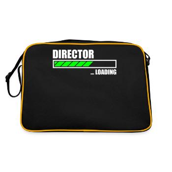 Director Loading Bar - Retro Bag - black/gold - Back