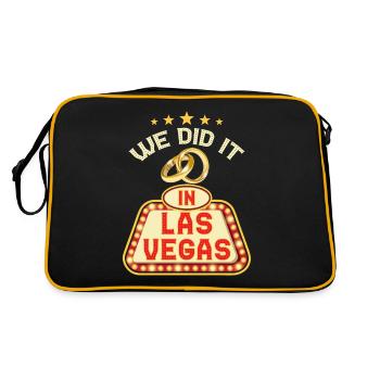Las Vegas Wedding - Retro Bag - black/gold - Back
