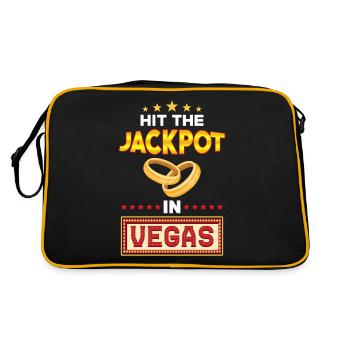 Las Vegas Wedding - Retro Bag - black/gold - Back