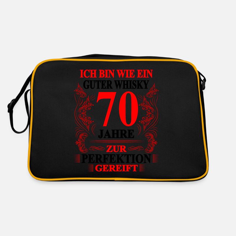 70. Geburtstag lustig Mann 70 Geburtstag Geschenk Retro Tasche