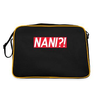 Anime - Sac Retro - noir/or - Dos