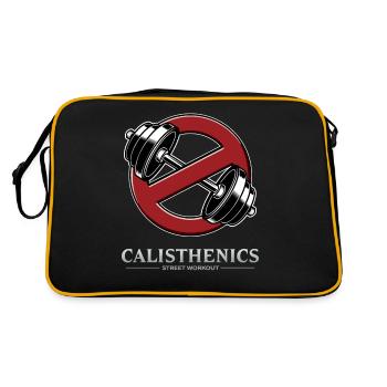 NO WEIGHTS ALLOWED - CALISTHENICS - Street Workout - Retro Bag - black/gold - Back