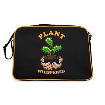 Gardener Gift - Retro Bag - black/gold - Back