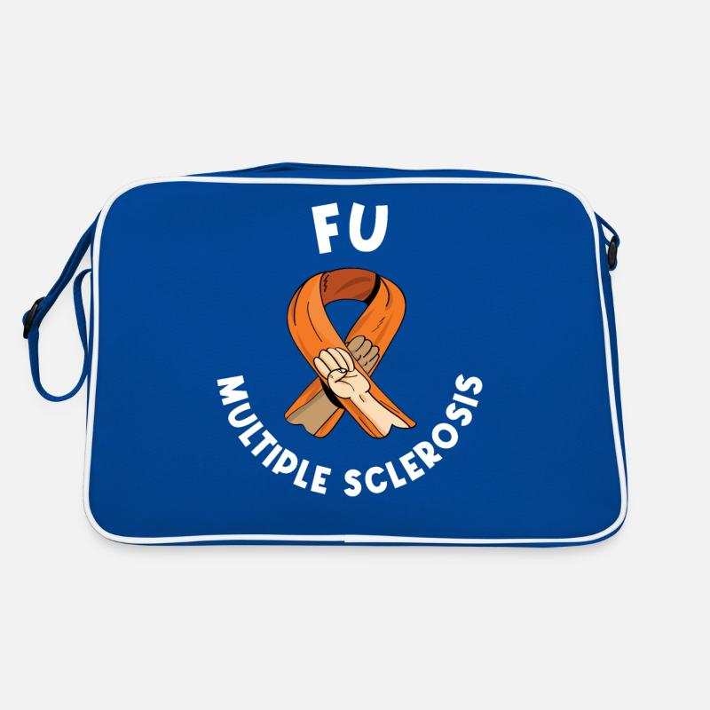 FU Multiple Sclerosis Multiple Sklerose Geschenk Retro Tasche