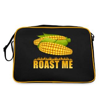 Corn - Retro Bag - black/gold - Back