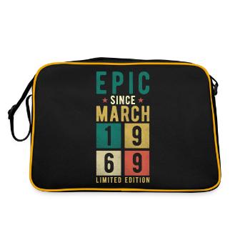Anniversaire Mars 1969 - Sac Retro - noir/or - Dos