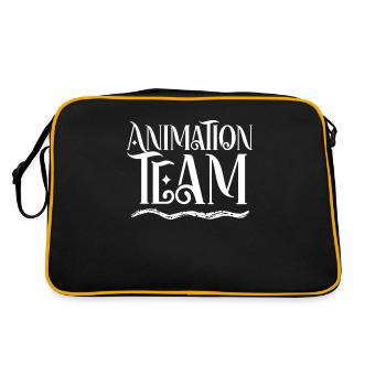 Équipe d’animation Équipe d’animation Profession d’animateur - Sac Retro - noir/or - Dos