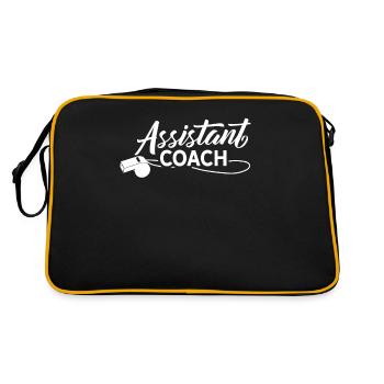 Assistant Trainer Assistant Coach Assistant - Retro Bag - black/gold - Back