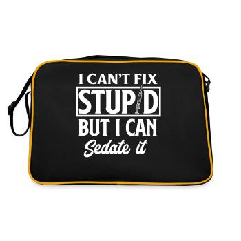 Anesthesia Assistant Anesthesiologist - Retro Bag - black/gold - Back