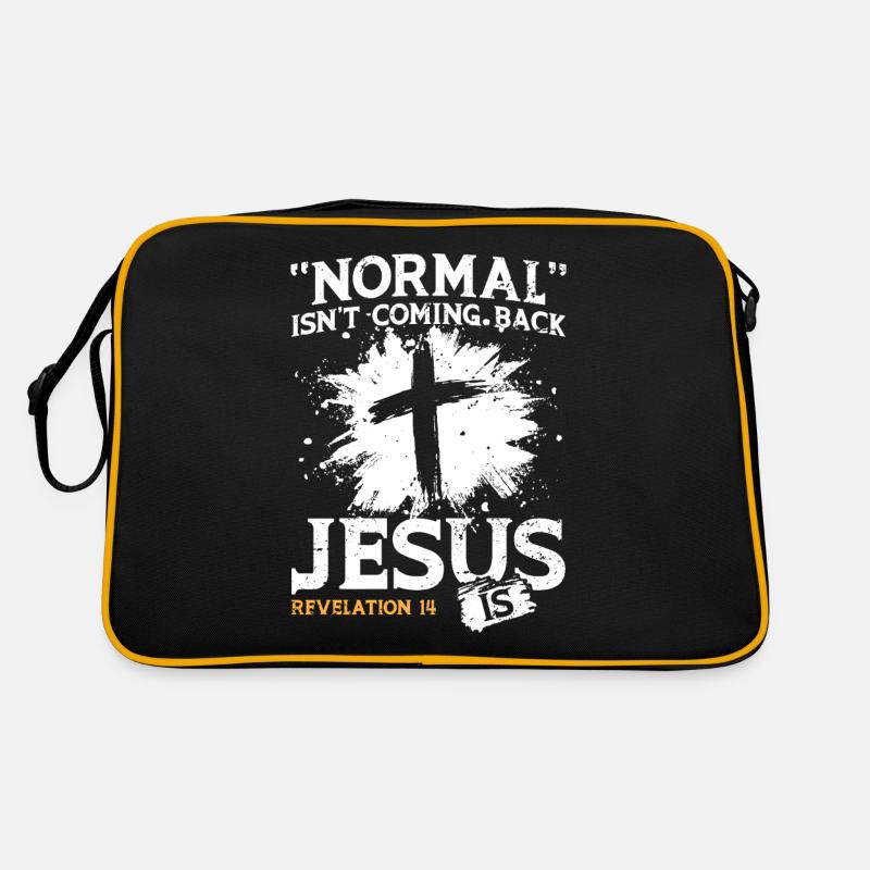 Normal Isn't Coming Back Jesus is Retro Bag