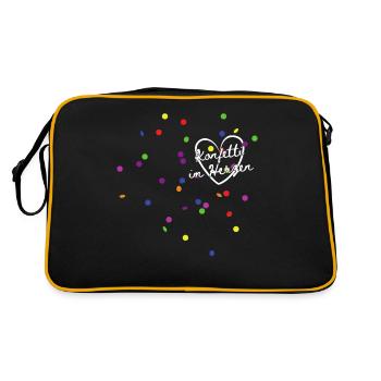 Carnival Replacement Costume Carnival Outfit - Retro Bag - black/gold - Back