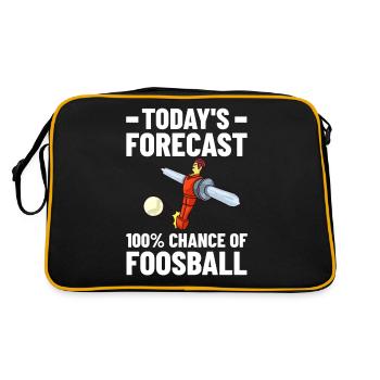 Baby-foot Baby-foot Baby-foot Baby-foot Joueurs de table - Sac Retro - noir/or - Dos