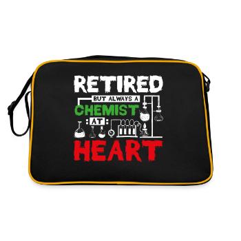Les chimistes dans l’âme - Sac Retro - noir/or - Dos