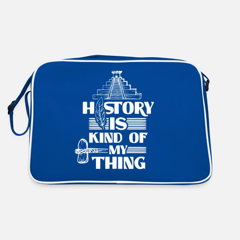 History is somehow my thing profession Retro Bag