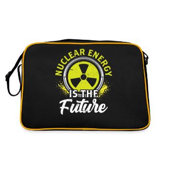 L’énergie nucléaire est l’avenir L’énergie nucléaire L’énergie nucléaire - Sac Retro - noir/or - Dos