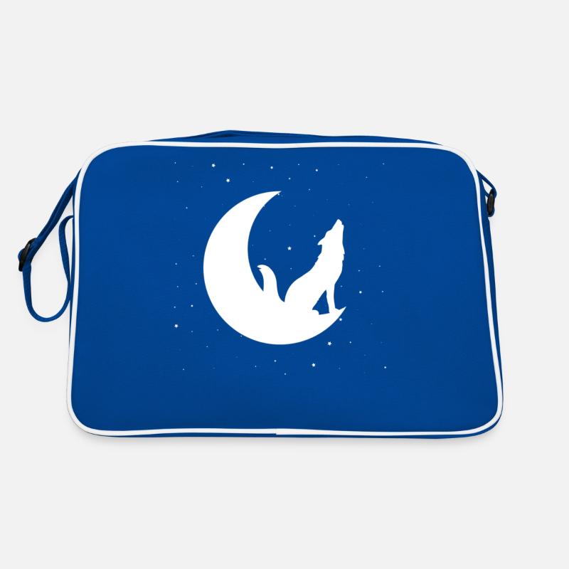 Wolf Moon Retro Bag